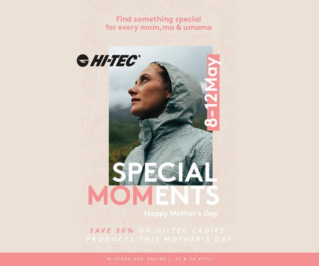 Hi-Tec Mothers’ Day Gift Guide