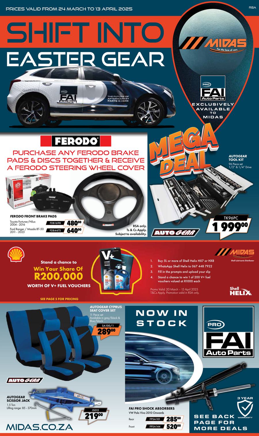 Midas : Shift Into Easter Gear (24 March - 13 April 2025) - Page 1