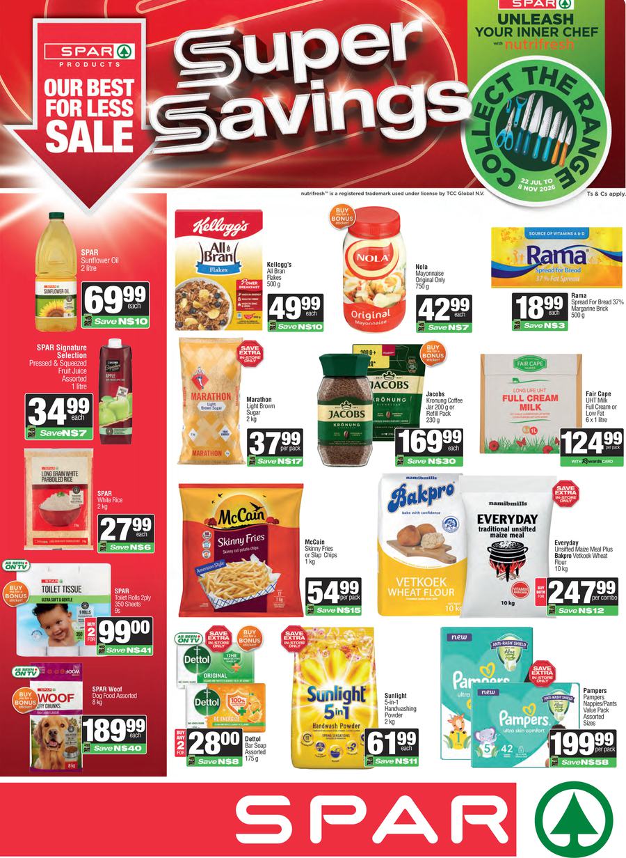 SPAR & SUPERSPAR Namibia : Super Savings (11 August - 23 August 2026)